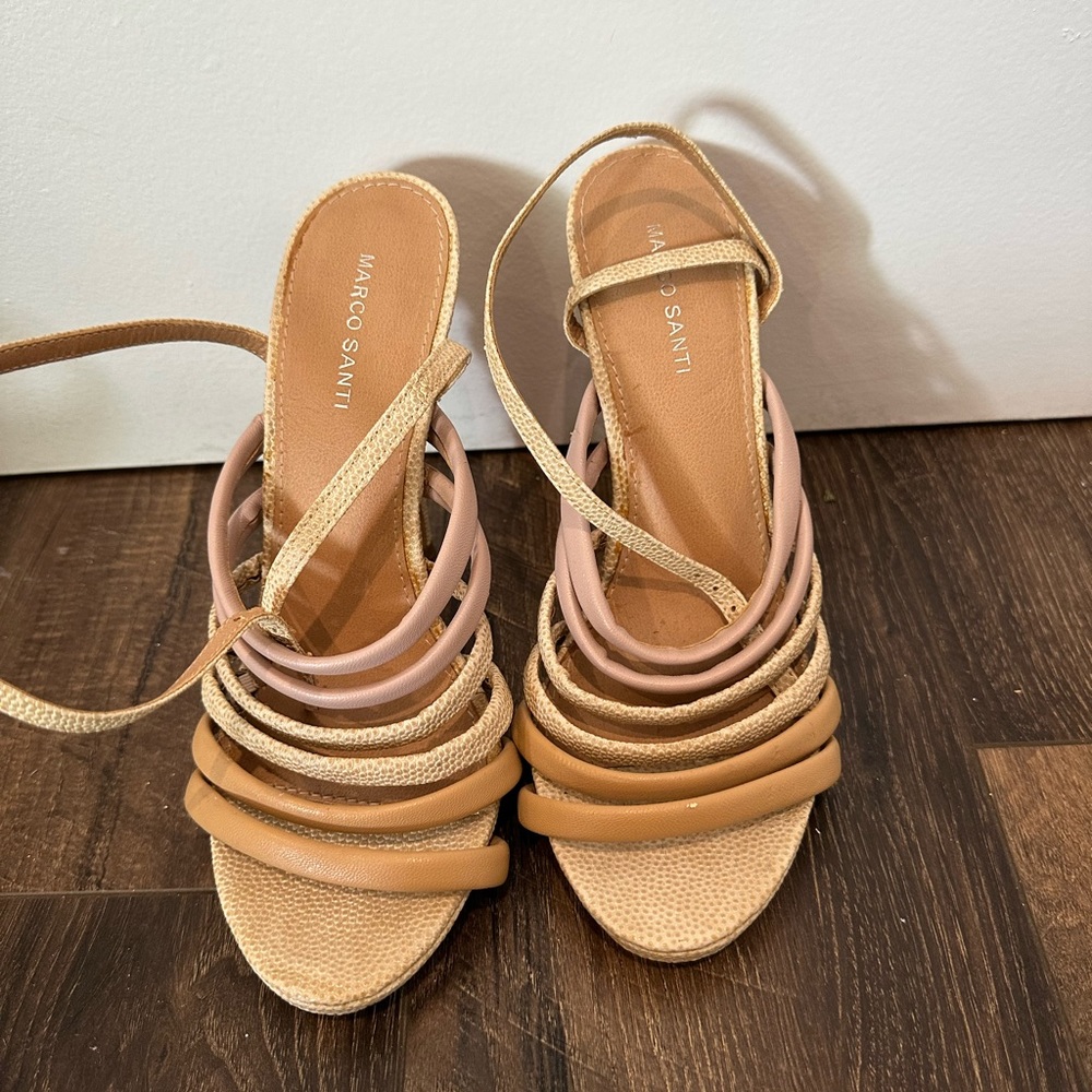 Marco Santi strappy sandals - Sz 8